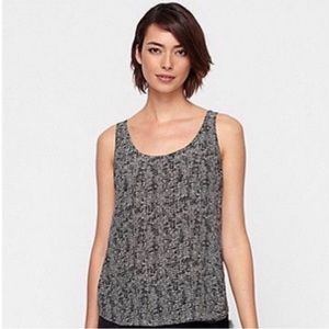 Eileen Fisher 100% Silk Roadster Tank
